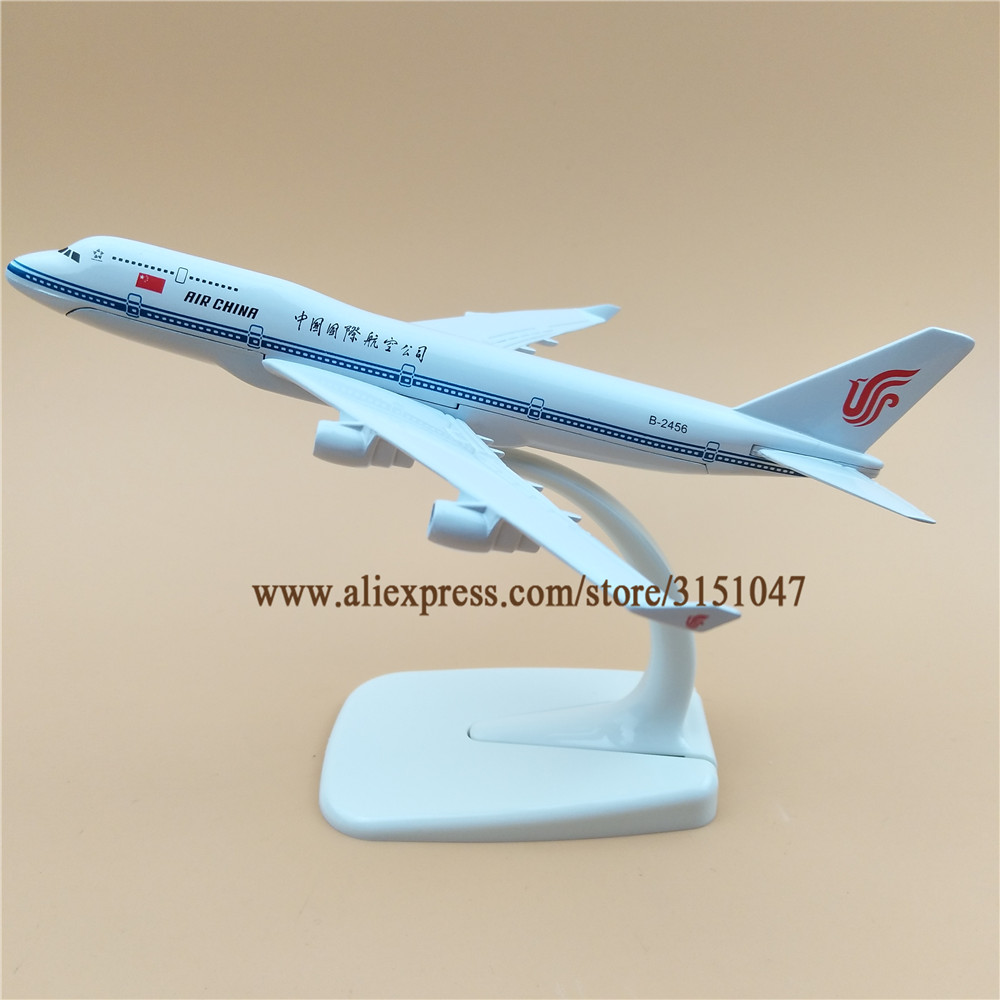 16cm 합금 금속 항공 중국 B747 항공 비행기 모델 중국 보잉 747 항공기 비행기 모델 항공기 아이 선물